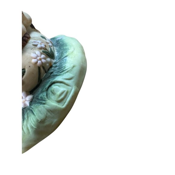 Little Francis Schmid Figurine Peace Prayer Collection 1992 Boy With Dog, Bird & - Picture 8 of 13